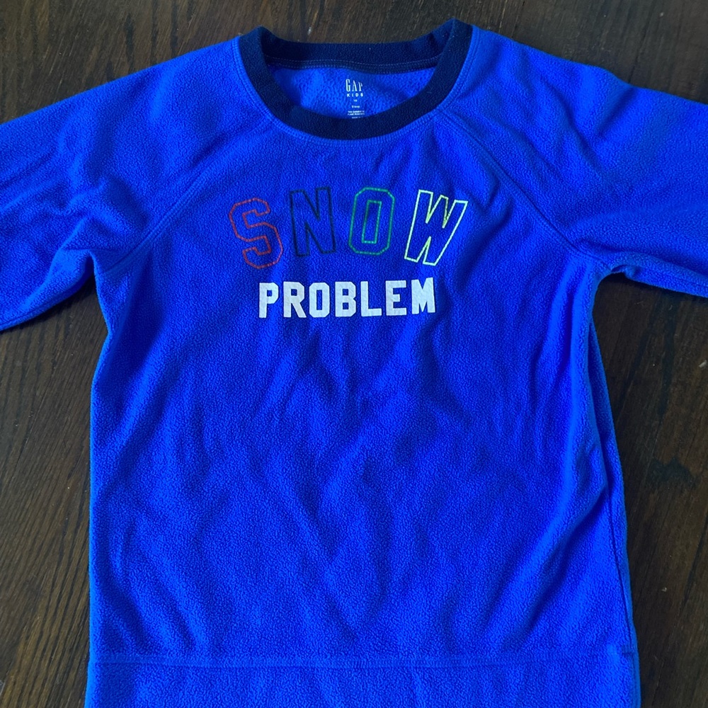 Gap long sleeve sleep shirt size 10